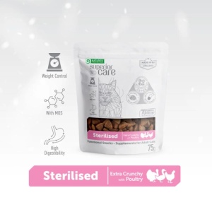 Superior Care Recompense cu Pasare pentru Pisici Adulte Sterilizate - Recompense pentru pisici adulte sterilizate, 75gr - Img 4