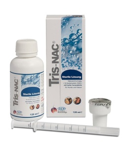Tris NAC - Solutie topica impotriva biofilmului bacterian pentru caini si pisici, 120 ml