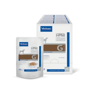Virbac Veterinary HPM Dog Gastro Digestive Support 9 x 300 g – Hrana Umeda Dietetica pentru Caini