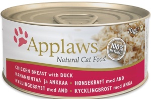 Applaws Pisica Adult – Piept de Pui si Rata, hrana umeda completa