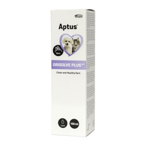 Aptus Orisolve Plus 100 ml – curatare delicata si ingrijire auriculara pentru caini si pisici