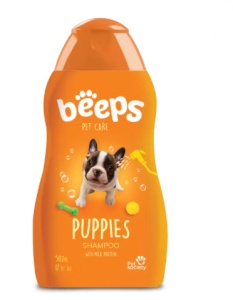 Beeps pentru Catelusi – Sampon pentru curatare blanda, 502 ml
