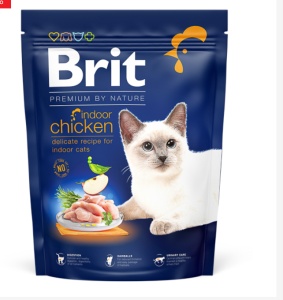 Brit Premium by Nature Cat Indoor Chicken - Hrana uscata cu pui pentru pisici adulte de interior