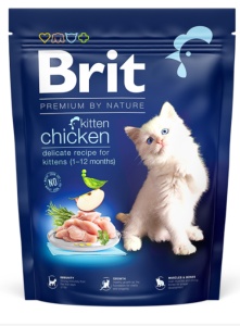 Brit Premium by Nature Cat Kitten Chicken - Hrana uscata completa cu pui special formulata pentru pisoi