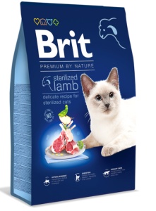 Brit Premium by Nature Cat Sterilized Lamb - Hrana uscata hipoalergenica cu miel pentru pisici adulte sterilizate - Img 4