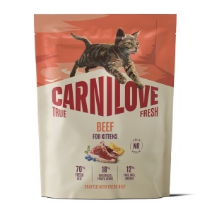 Carnilove True Fresh Cat Dry Beef Kittens – Hrana uscata pentru pisoi, cu vita - Img 3