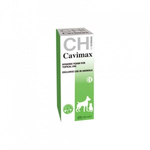 Cavimax – spuma cremoasa mentolata cu extract de musetel pentru caini si pisici, 200 ml