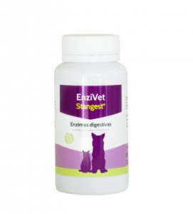 Enzivet - Supliment enzimatic digestiv pentru caini, pisici si alte specii, 60 Tablete