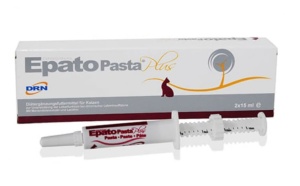 Epato-pasta - Supliment pentru sustinerea functiei hepatice la pisici , 2 seringi x 15ml