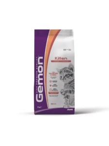 Gemon Kitten Salmon&Rice 2kg - hrana uscata completa cu somon si orez pentru pisoi aflati in perioada de crestere