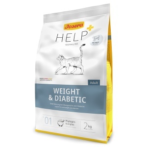 Josera Help Weight & Diabetic Cat Dry – Hrana uscata pentru pisici adulte care necesita sustinere nutritionala in cazul diabetului zaharat