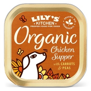 Lily's Kitchen For Dogs - Hrana umeda completa cu pui pentru caini adulti, 150g