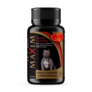 MaxiM 100tab/ 100g - Furaj complementar recomandat ca adjuvant in dieta zilnica a cainilor adulti (peste 12 luni)