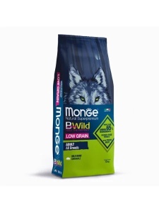 Monge Bwild Low Grain Boar Adult - Hrana uscata superpremium low grain cu Mistret pentru caini adulti - Img 2