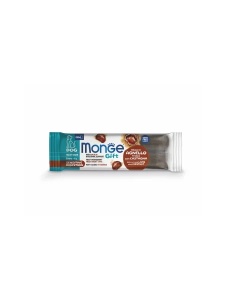 Monge Gift Meat Bars Sensitive Digestion Lamb Chestnut 40gr - Recompensa complementara cu Miel, Castane si Inulina pentru caini adulti