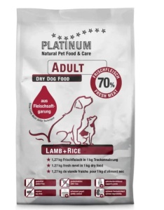 Platinum Adult Lamb – hrana uscata cu miel pentru caini