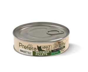 Prefera Pro H&T Adult- Hrana complementara tip fileuri de mistret pentru pisici adulte, 70 gr