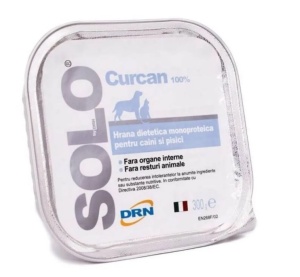 Solo Hrana Umeda Monoproteica cu Curcan 300g