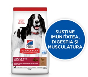 SP CANINE ADULT MED L&R 18 KG VALPK - Hrana uscata cu miel si orez pentru caini seniori de talie mare (5+ ani) - Img 3