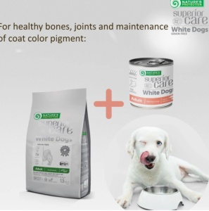 Superior Care White Dogs Wellness Soup cu Ton si Somon - Supa complementara super premium, destinata cainilor adulti din toate rasele cu blana alba - Img 5