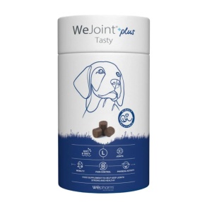 WeJoint Plus Tasty - Supliment pentru articulatii sanatoase si mobile pentru Caini de talie mare, 30 Comprimate