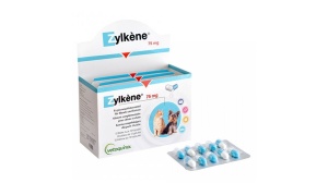 Zylkene 75 mg – Capsule calmante pentru gestionarea situatiilor stresante la pisici si caini de talie mica, 10 capsule