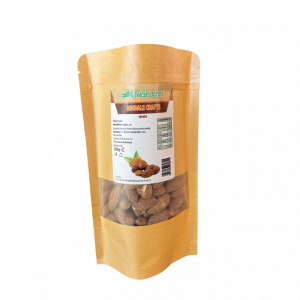 Migdale coapte sarate 200g – fara uleiuri adaugate, perfect echilibrate – ambalaj SmartZip resigilabil