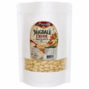 Migdale Jumbo crude decojite, fără cojiță – 300 g - Img 2