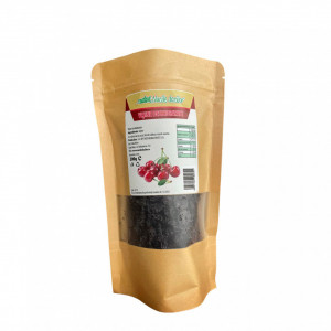 Visine deshidratate natur 200 gr, Fara Zahar Adaugat, ambalaj SmartZip resigilabil - Img 2