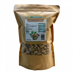 Fistic copt sarat 1kg – in coaja, selectie atenta, gust echilibrat – Ambalaj SmartZip resigilabil - Img 2
