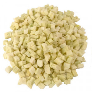 Mere deshidratate natural 200g – taiate cuburi, fara conservanti – ambalaj SmartZip resigilabil - Img 2