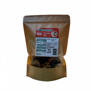 Mix fructe uscate-Nucă,Caise uscate,Prune uscate 200g
