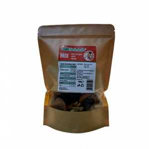 Mix fructe uscate-Nucă,Caise uscate,Prune uscate 200g