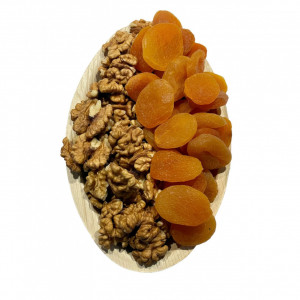 Mix fructe uscate -Nucă si caise uscate 500g - Img 2