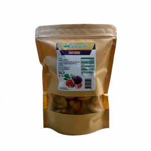 Smochine uscate naturale 500g– calibru mare, bogate in fibre, calitate superioara – Ambalaj SmartZip resigilabil - Img 2