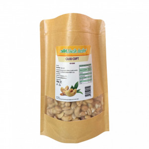 Caju copt sarat 500gr – gust delicios, perfect pentru pauze de energie – ambalaj SmartZip resigilabil - Img 2