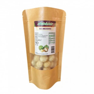 Nuci decojite Macadamia 200 gr - gust fin, textura untoasa – ambalaj SmartZip resigilabil - Img 2