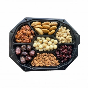 Platou "Napoleon" 7 compartimente fructe uscate si nuci 1000 gr