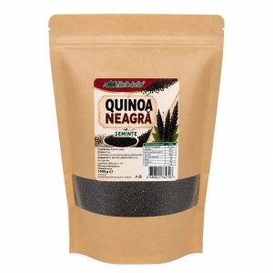 Quinoa neagră 1 kg – semințe naturale, sursă de proteine și fibre – Ambalaj SmartZip resigilabil - Img 2