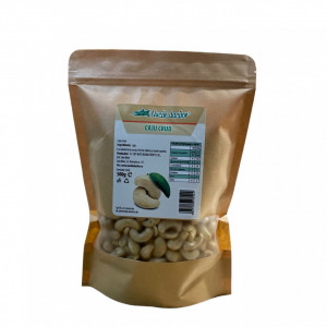 Caju crud premium 500gr – bob intreg mare, calitate superioara – Ambalaj SmartZip resigilabil - Img 2