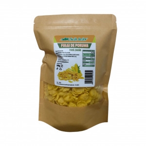 Fulgi de porumb 500gr – fara zahar adaugat, 100% naturali ambalaj SmartZip resigilabil - Img 2