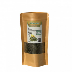 Miez de dovleac crud 200g – 100% natural, fara sare – ambalaj SmartZip resigilabil - Img 2