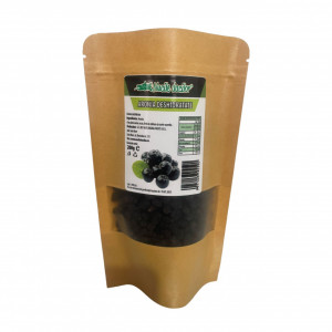 Fructe uscate de Aronia 100% naturale 200 gr, Fara Zahar Adaugat, ambalaj SmartZip resigilabil - Img 2