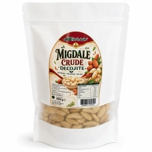 Migdale Jumbo crude decojite, fără cojiță – 500 g - Img 2