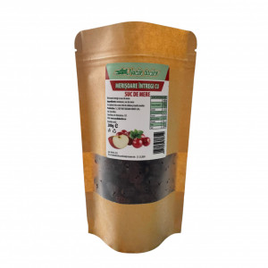 Merisoare cu Suc de Mere 200 gr (fara Zahar) - Img 2