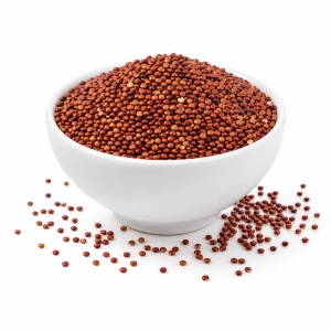 Quinoa roșie 1 kg – aromă delicată și textură plăcută, ideală pentru salate și garnituri – Ambalaj SmartZip resigilabil