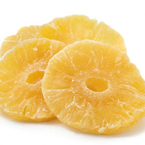 Ananas rondele confiat 200g – gust exotic, dulce-acrisor – ambalaj SmartZip resigilabil