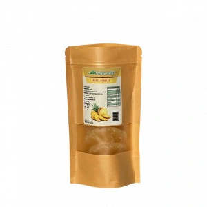 Ananas rondele confiat 200g – gust exotic, dulce-acrisor – ambalaj SmartZip resigilabil - Img 2
