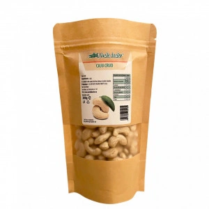 Caju crud premium 200 gr – bob intreg mare, calitate superioara – Ambalaj SmartZip resigilabil - Img 2