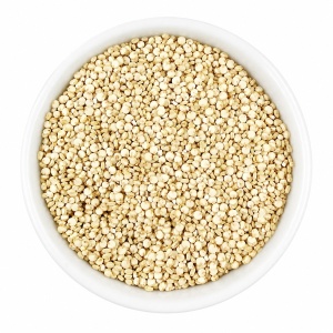 Quinoa albă 1kg, pentru salate, garnituri și rețete echilibrate, ambalaj resigilabil SmartZip